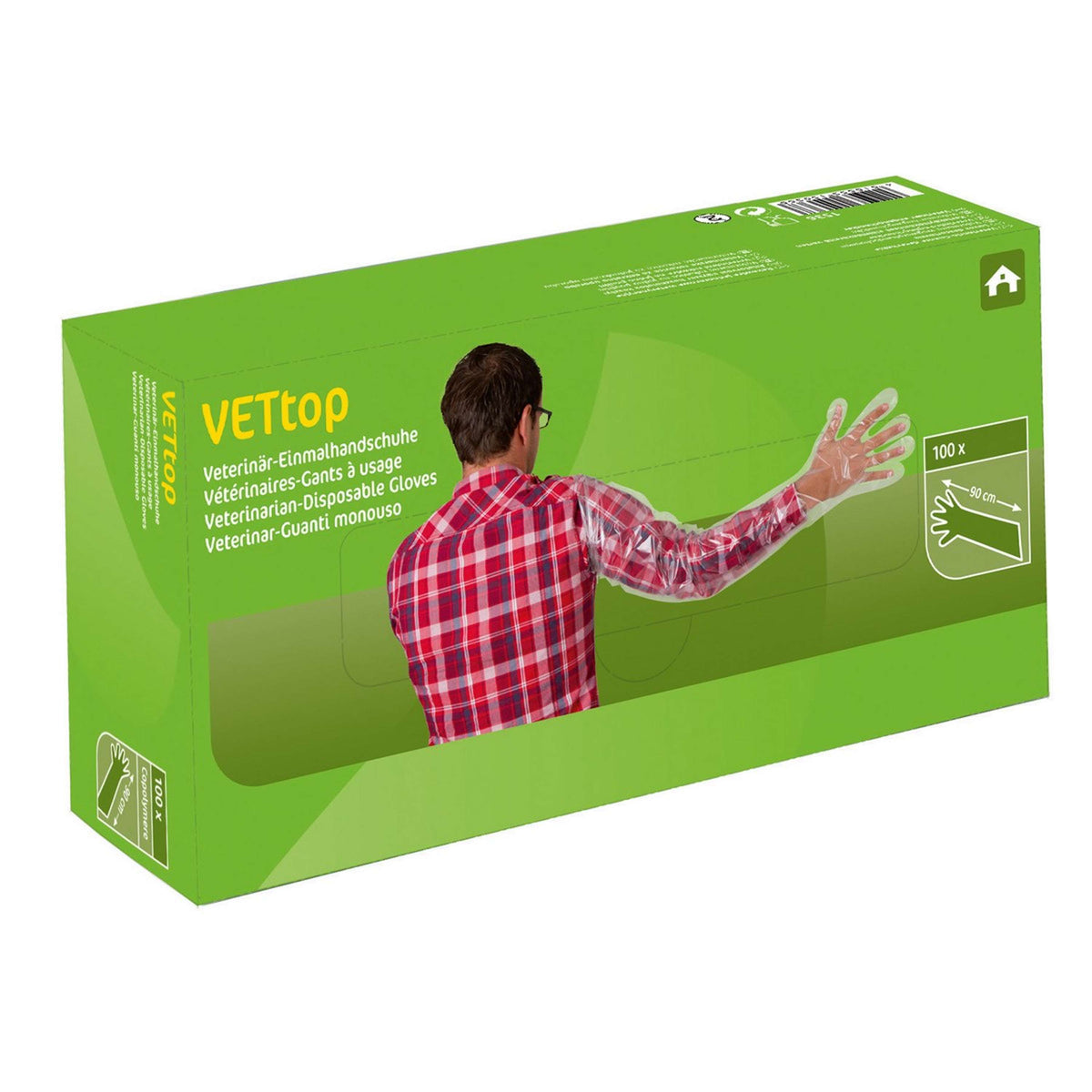 Kerbl Guante de Examinación Vettop Lang