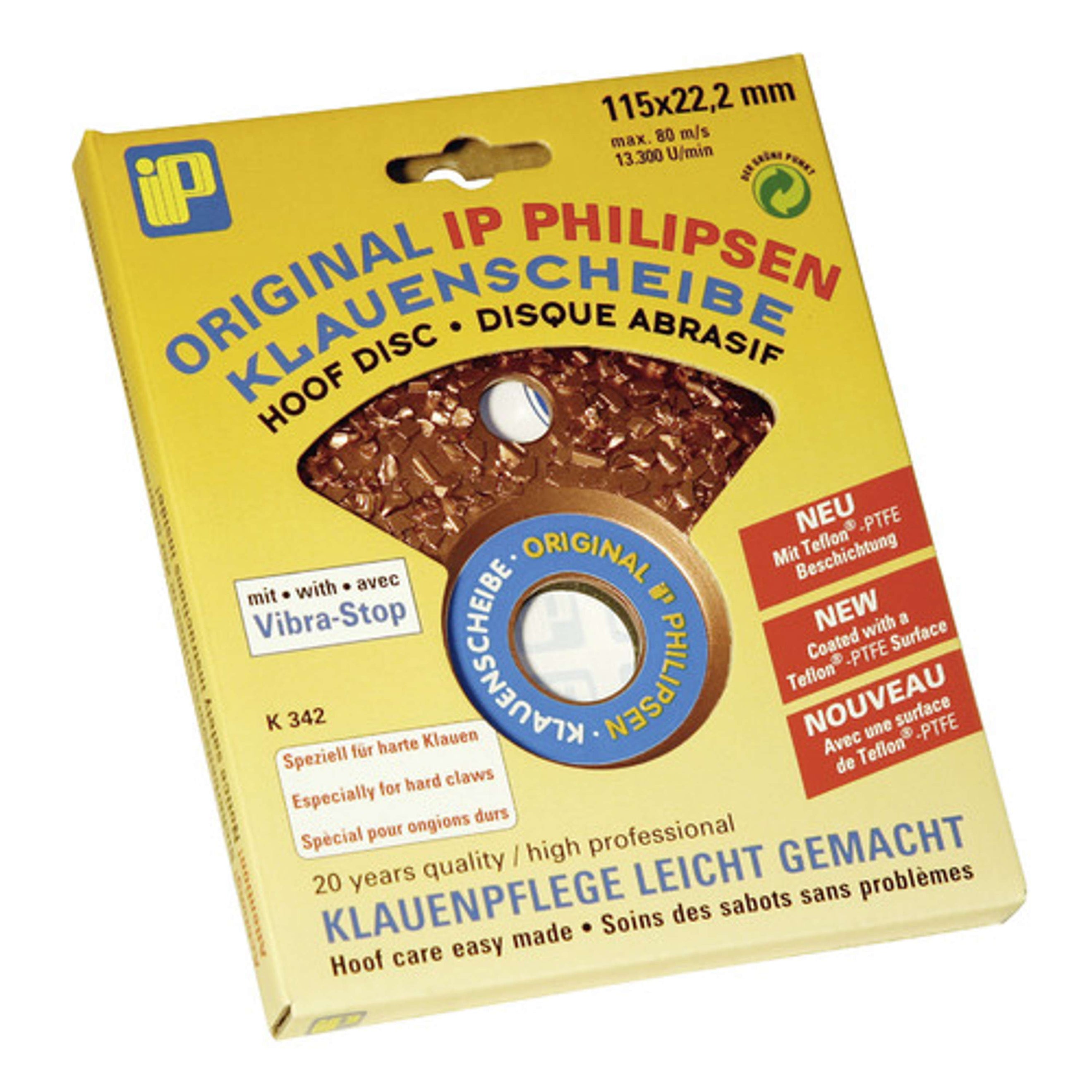 Kerbl Disco de Casco Philipsen Español: Compacto Kerbl Disco de Casco Philipsen Español: Compacto