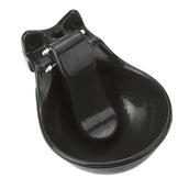 Kerbl Bebedero Cuchara de esmalte/Fianza Negro