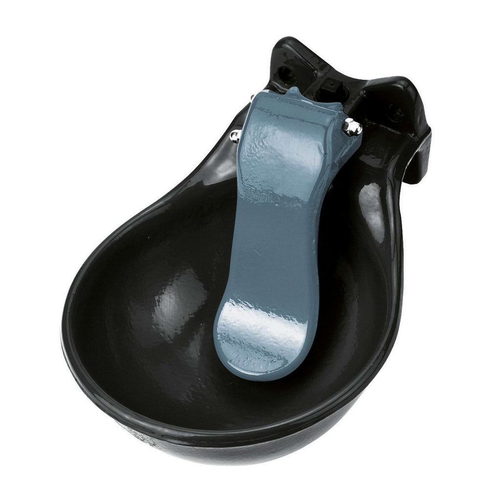 Kerbl Bebedero Cuchara de esmalte/Fianza Negro