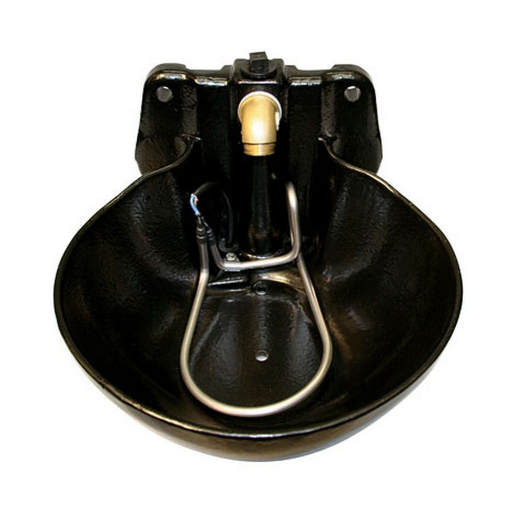 Kerbl Bebedero Calentable Esmaltado H10, 24V, 80Watt