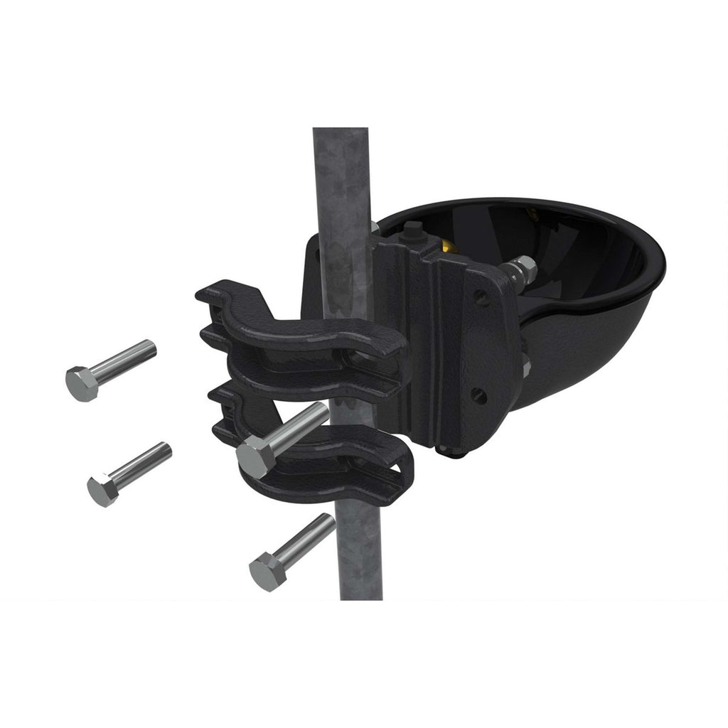 Kerbl Bebedero Calentable Esmaltado H10, 24V, 80Watt