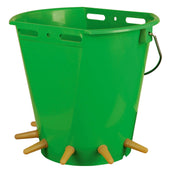 Kerbl Cubo para Corderos con 6 Tetinas Verde
