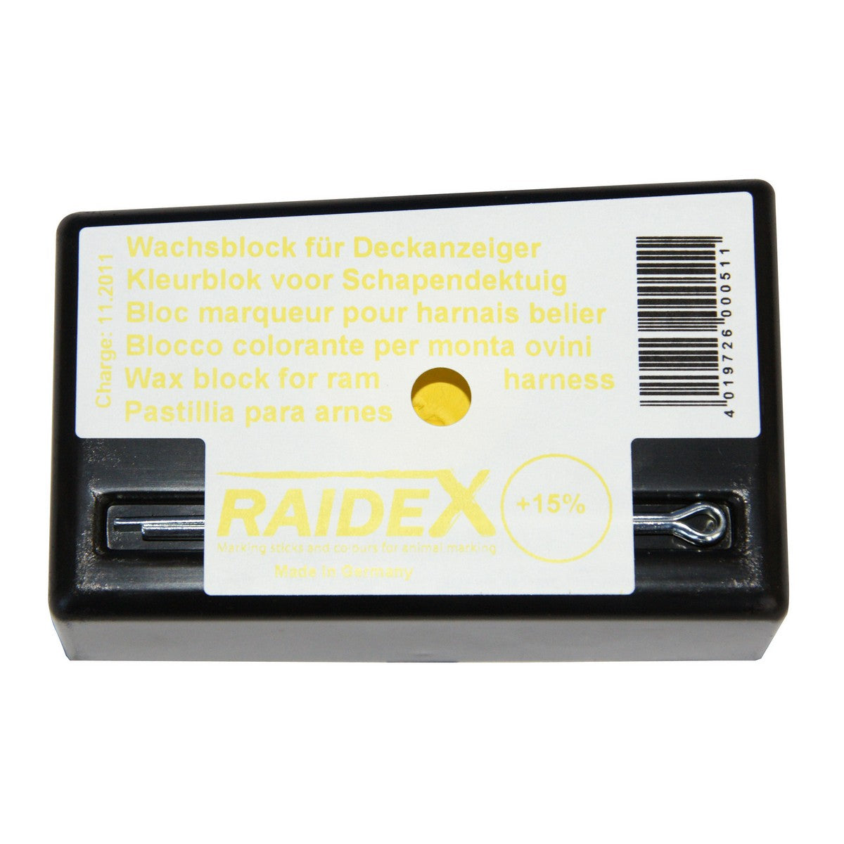 Raidex Bloque de cubierta Amarillo