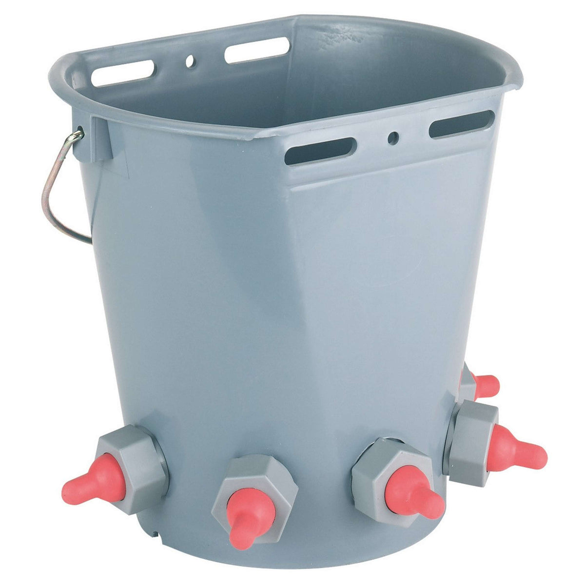 Kerbl Cubo para Corderos con 5 Tetinas Cortas