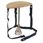 Kerbl Taburete de ordeño Asiento de Madera/Resorte