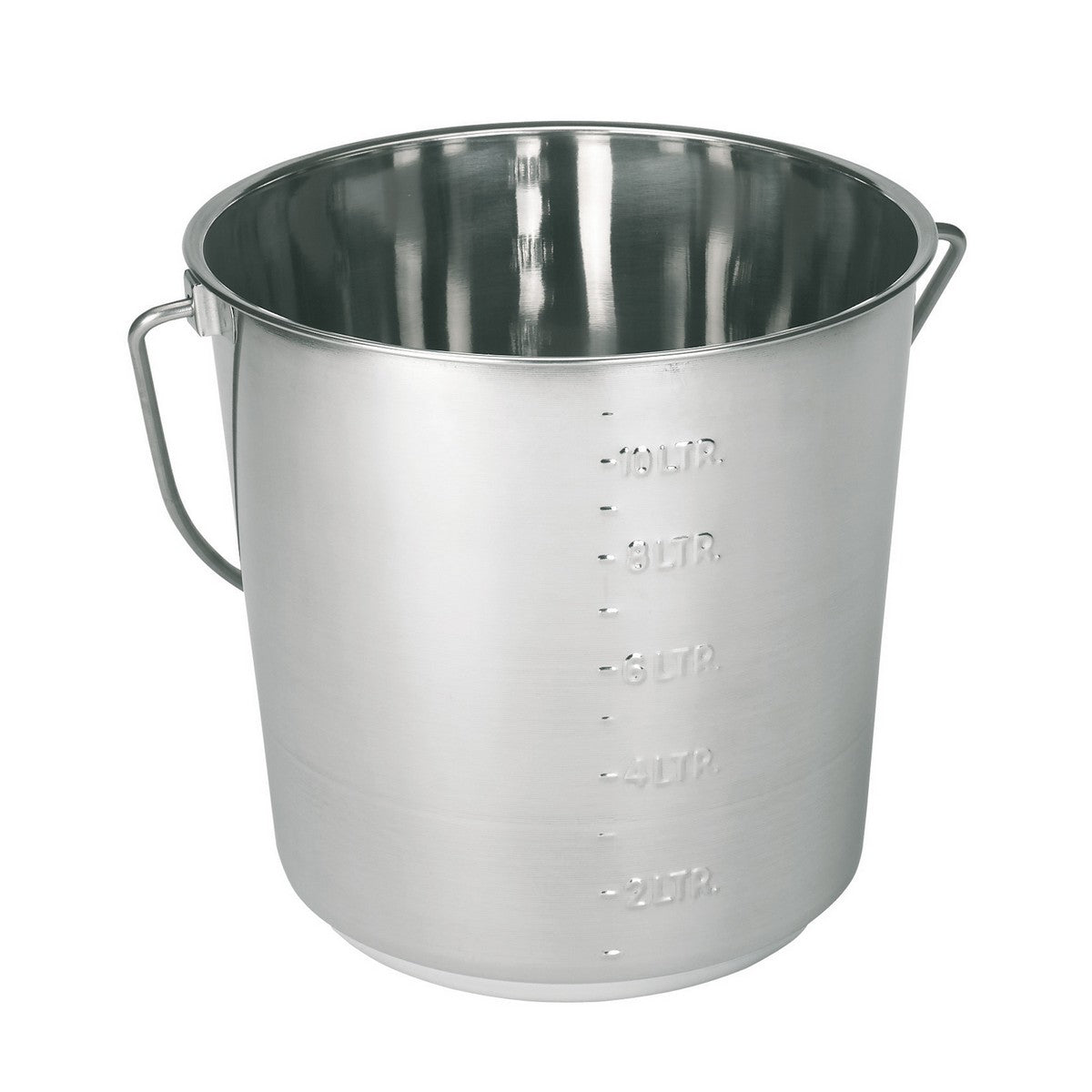 Kerbl Cubo Acero inoxidable