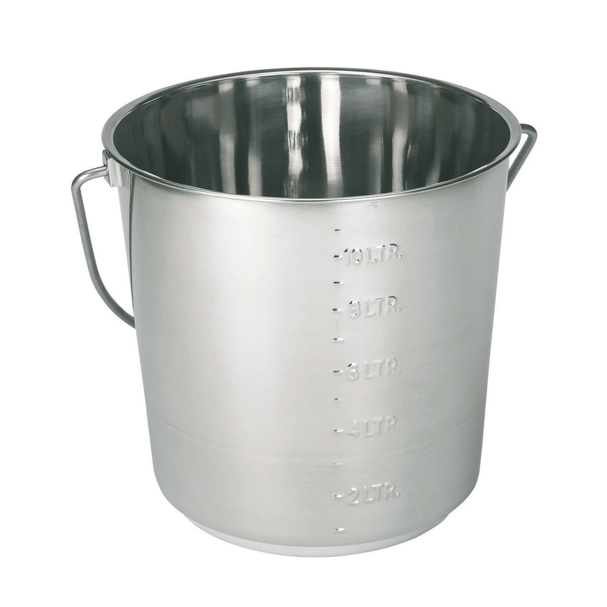 Kerbl Cubo Acero inoxidable
