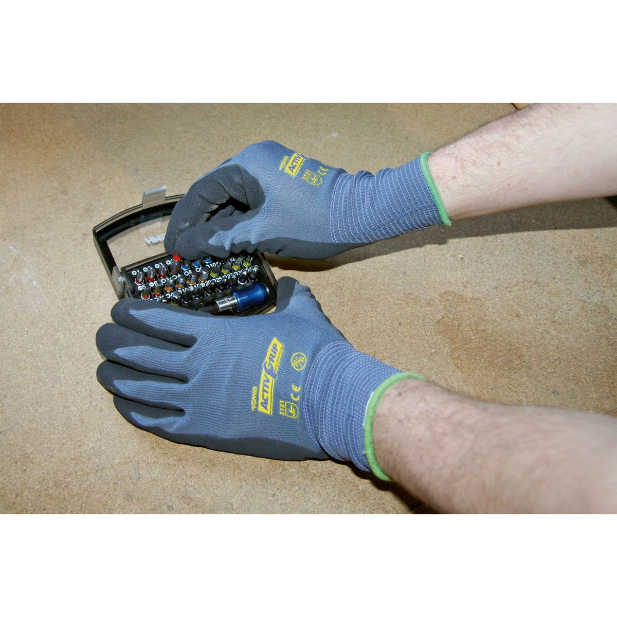 Keron Guante Active Grip Advance Azul/Negro