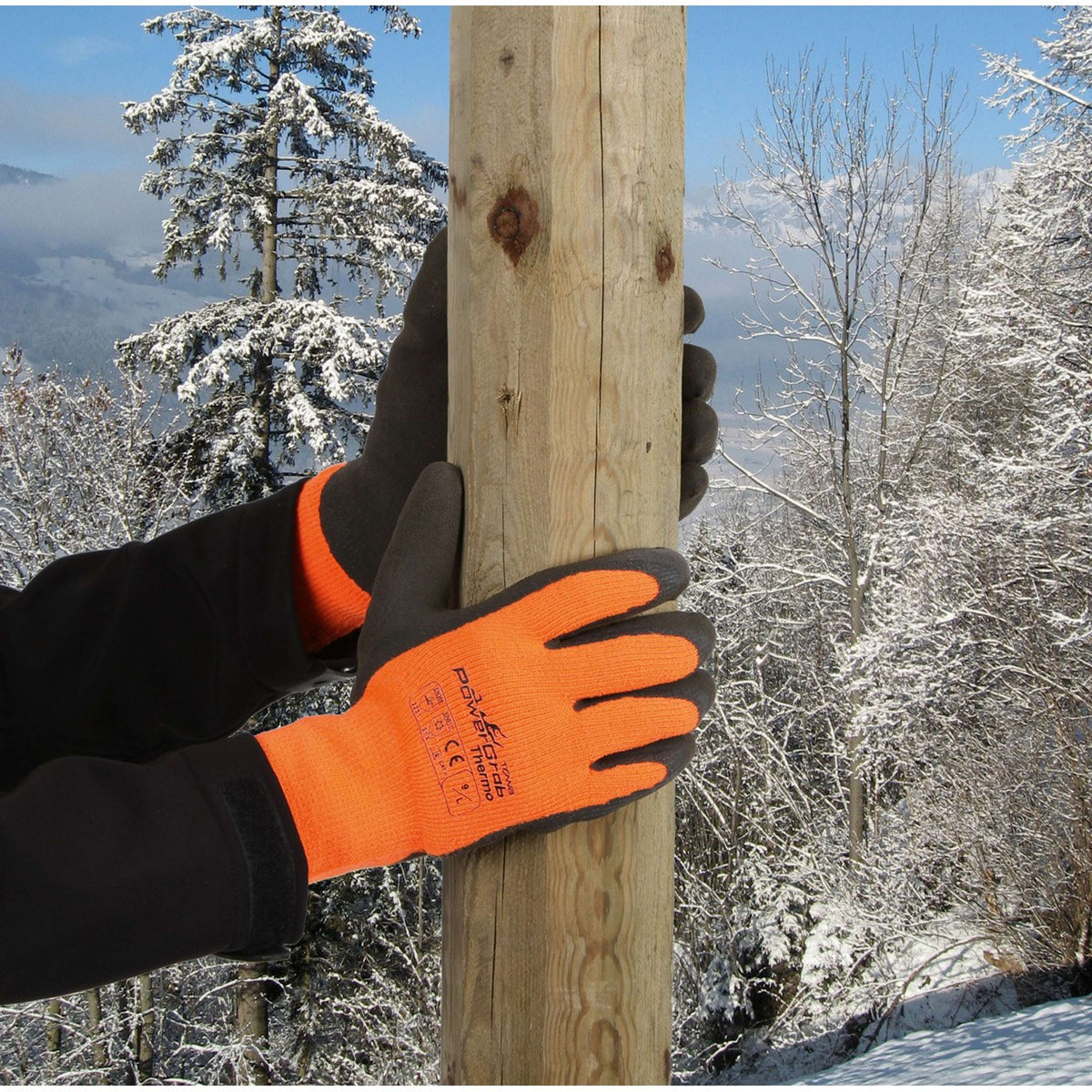 Keron Guante PowerGrab Thermo Winter Naranja
