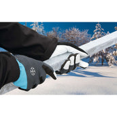 Kerbl Guante Polartex Invierno Impermeable Blanco/Azul