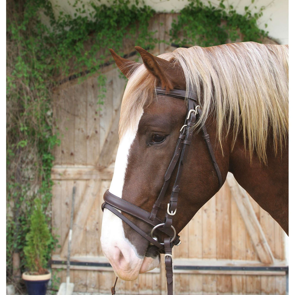 Kerbl Brida Caballo de Tiro Marron