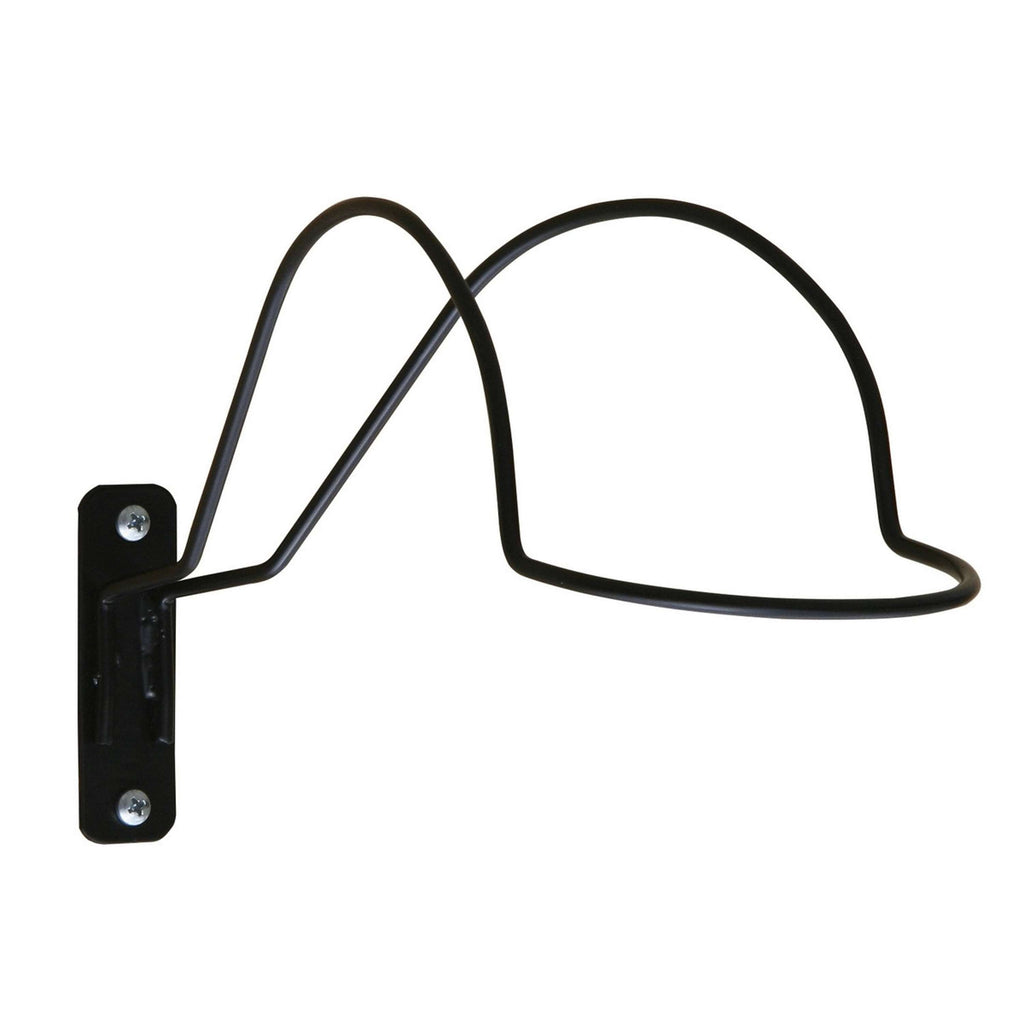 Kerbl Soporte para Casco de Equitación Negro