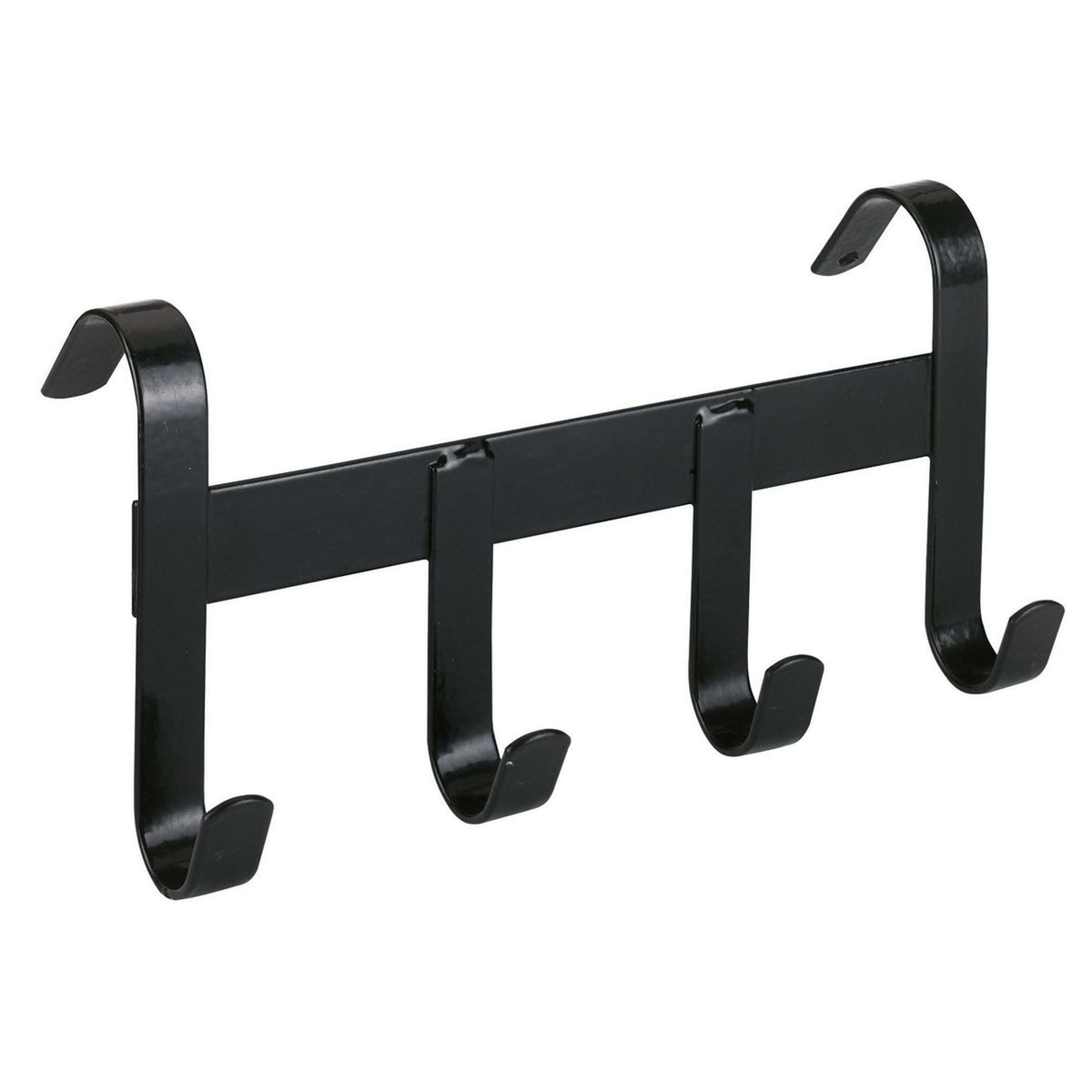 Kerbl Colgador de Bridas 4 Haken Negro