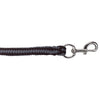 Covalliero Corda per Cavezza Hippo con Mosquetón Negro/Plata
