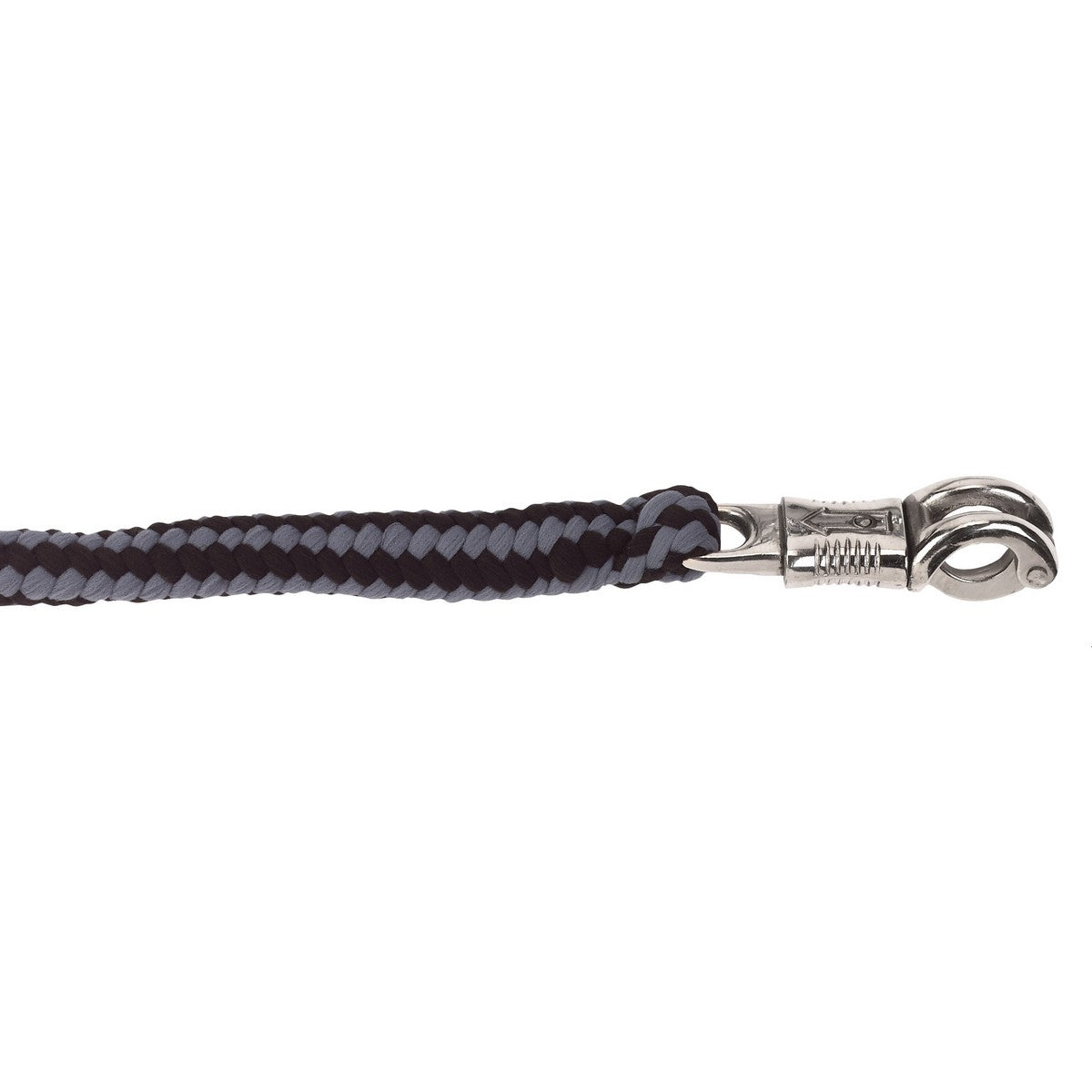 Covalliero Cuerda de Cabestro Hippo Español: Mosquetón de pánico Negro Gris