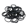 Kerbl Bandas elásticas para trenzar Negro