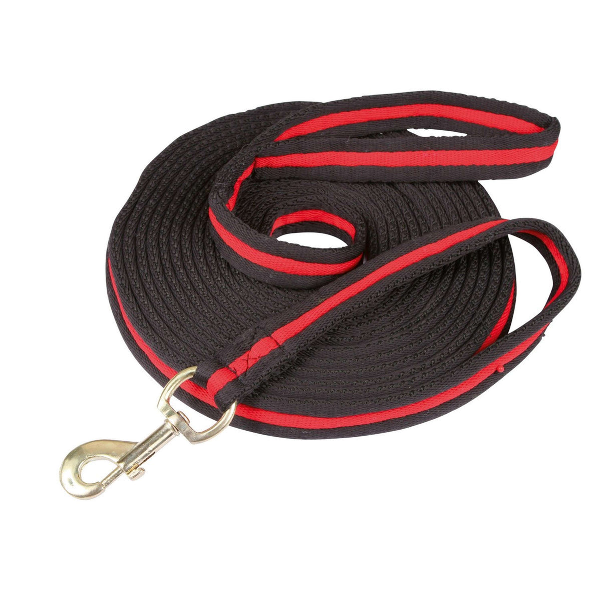 Kerbl Cuerda de trabajo Softgrip 8m Negro Rojo