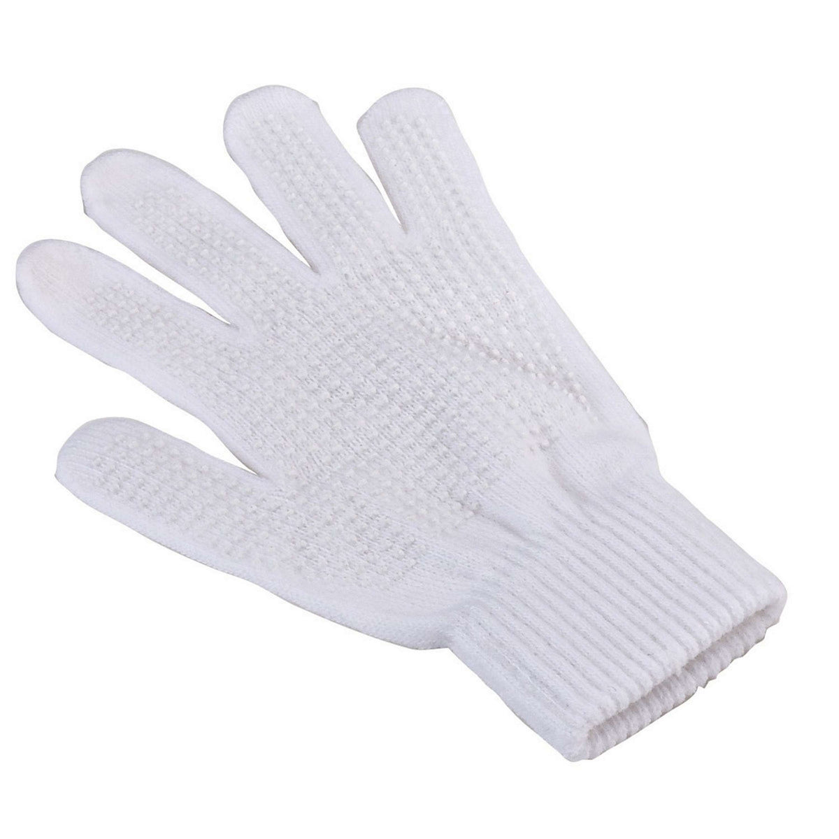 Covalliero Guantes de Equitación Magic Grippy Niños Blanco