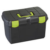 Kerbl Caja de Almacenamiento con Inserto Extraíble Negro/Pistache