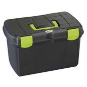Kerbl Caja de Almacenamiento con Inserto Extraíble Negro/Pistache