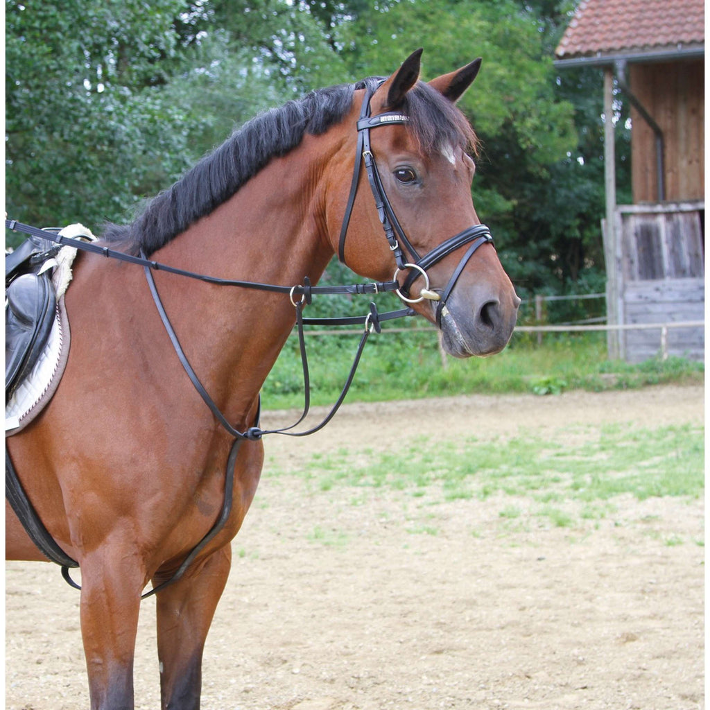 Kerbl Martingala Leder Negro