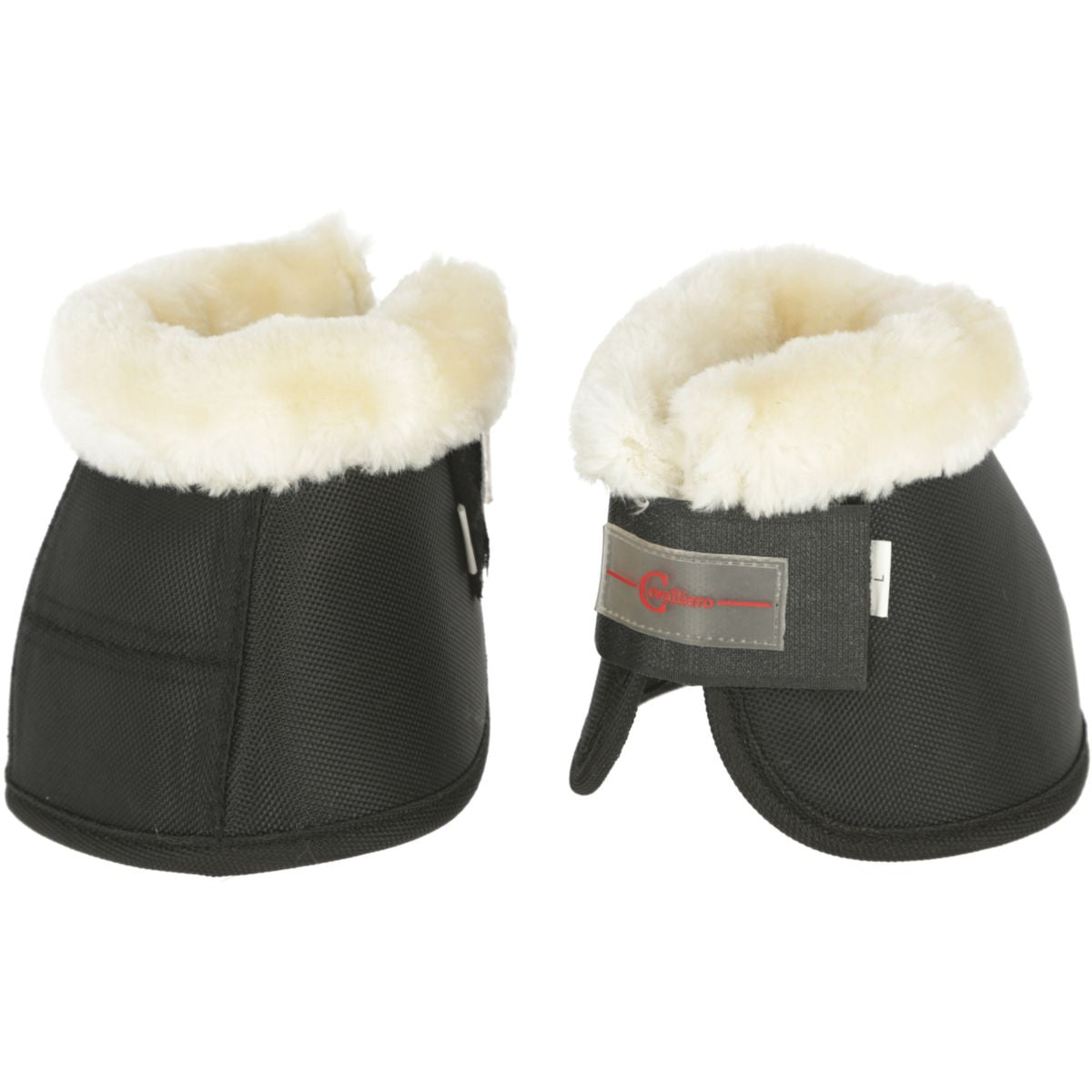 Covalliero Botas de Campana Teddy Fleece Negro