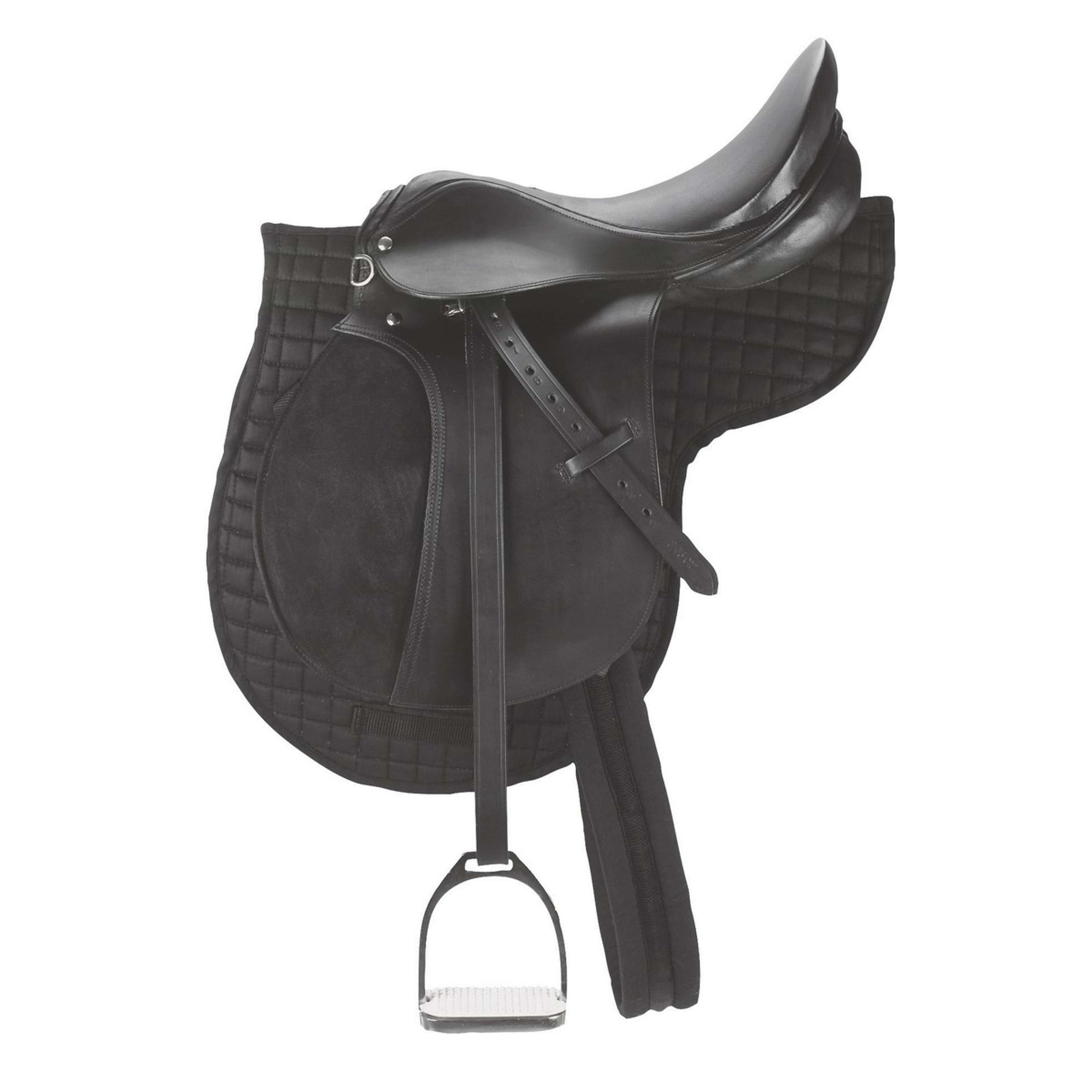 Kerbl Eurohorse Juego de Montura Mixta Negro