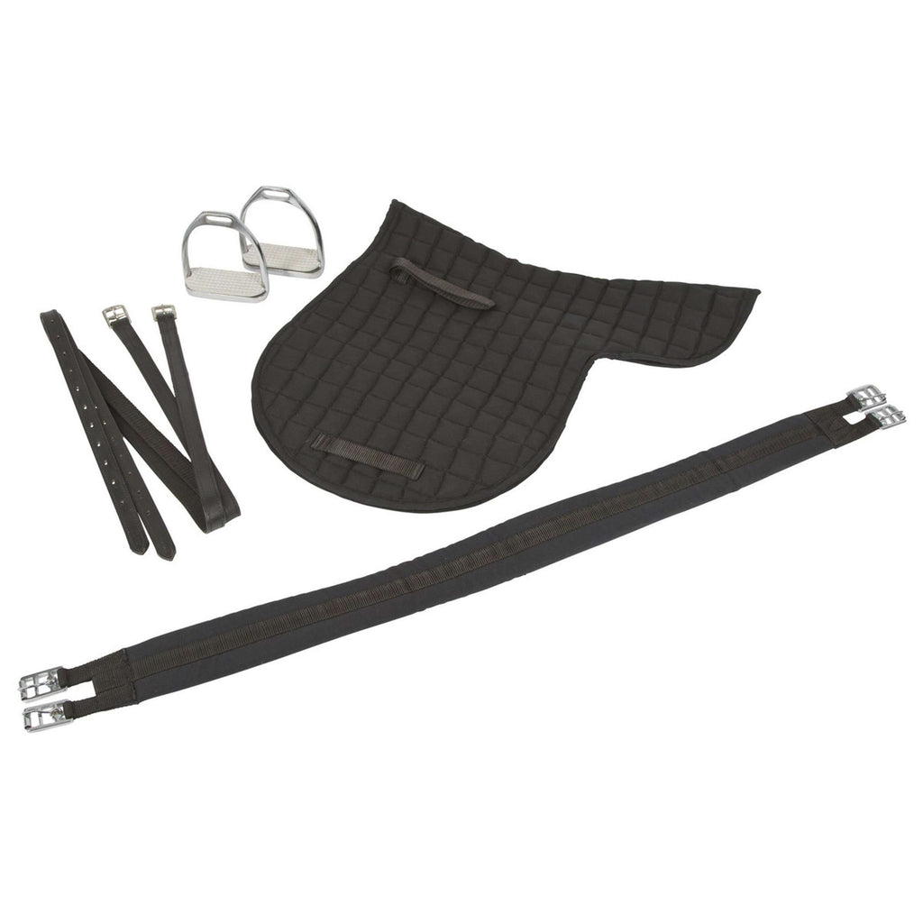 Kerbl Eurohorse Juego de Montura Mixta Negro