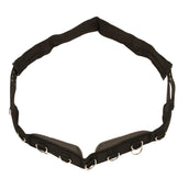 Kerbl Cinchuelo de Trabajo Eurohorse con 9 Anillas Ajustable Negro