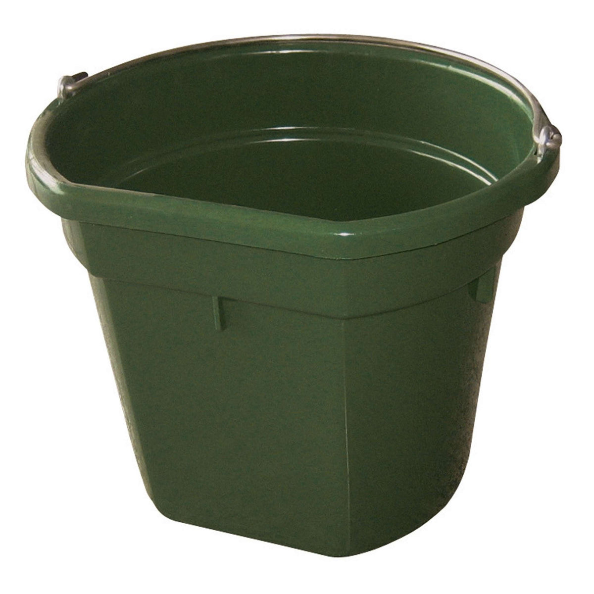 Kerbl Cubo para Comida y Agua Flat Back Verde