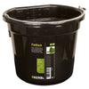 Kerbl Cubo para Comida y Agua Flat Back Negro