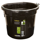 Kerbl Cubo para Comida y Agua Flat Back Negro