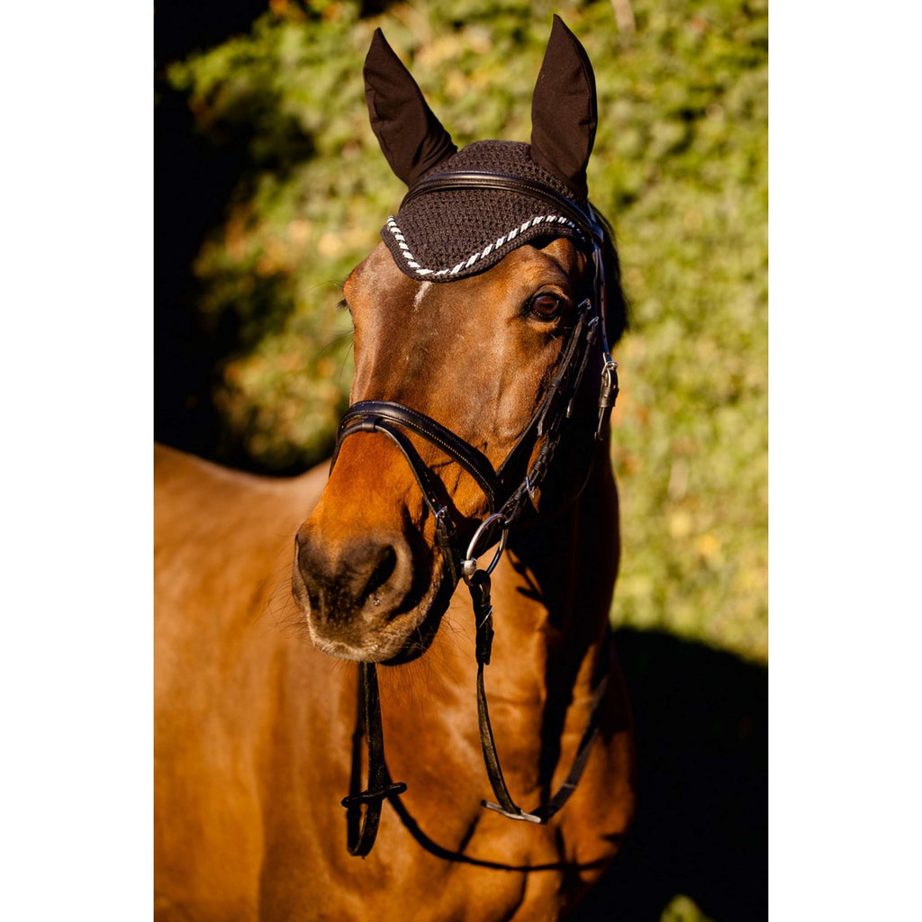 Kerbl Mosquitera para Orejas Classic Negro
