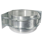 Kerbl Plato de comida Modelo de Borde Redondeado de Aluminium