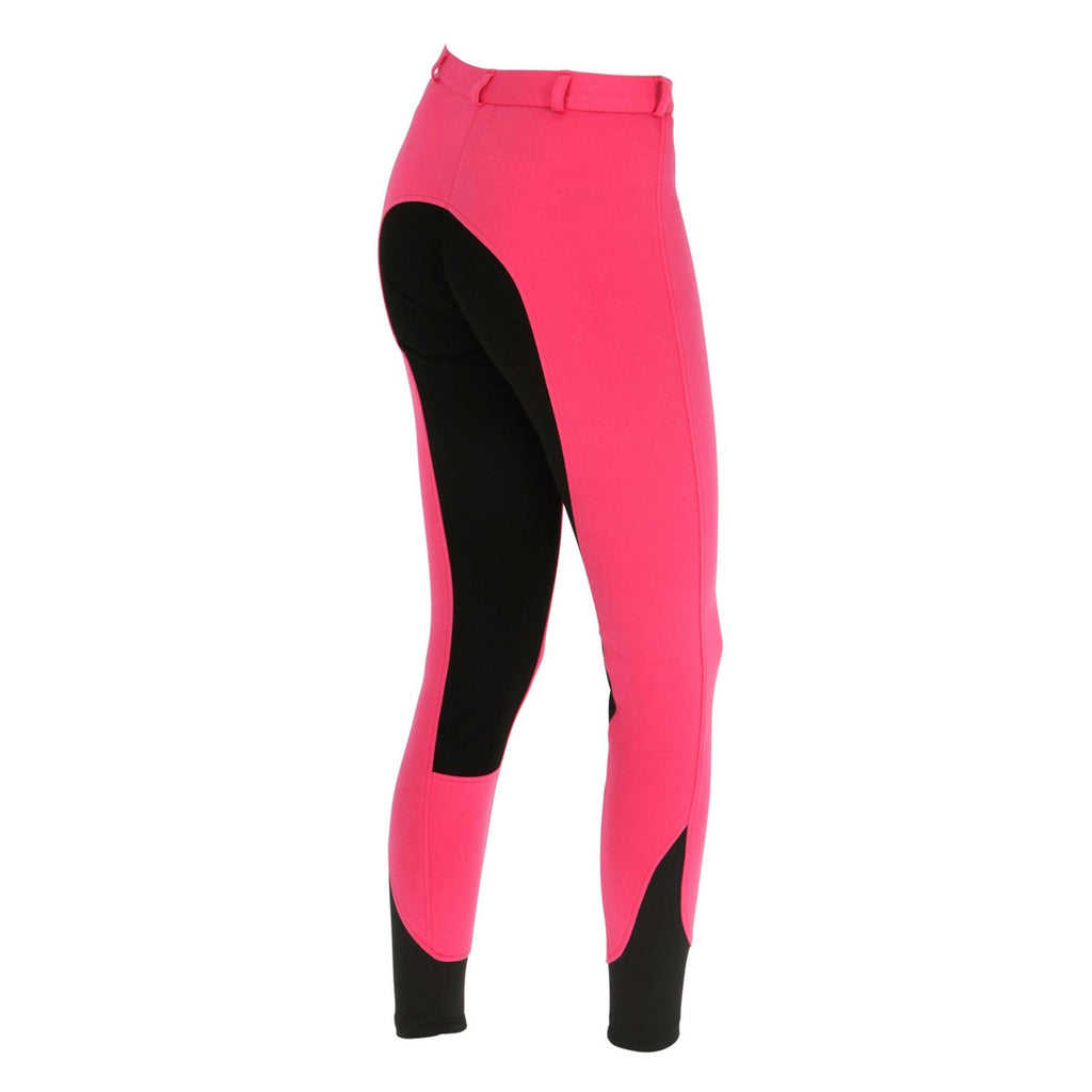 Covalliero Pantalón de Montar para Niños Rosa oscuro