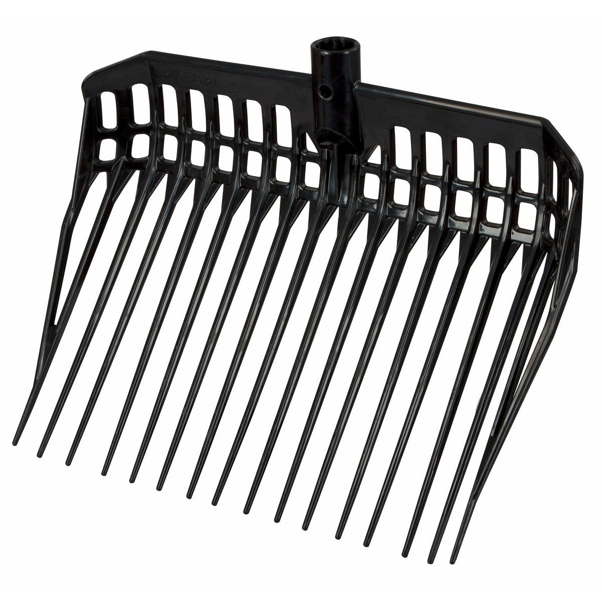 Kerbl Horca de Estiércol Ecofork Negro