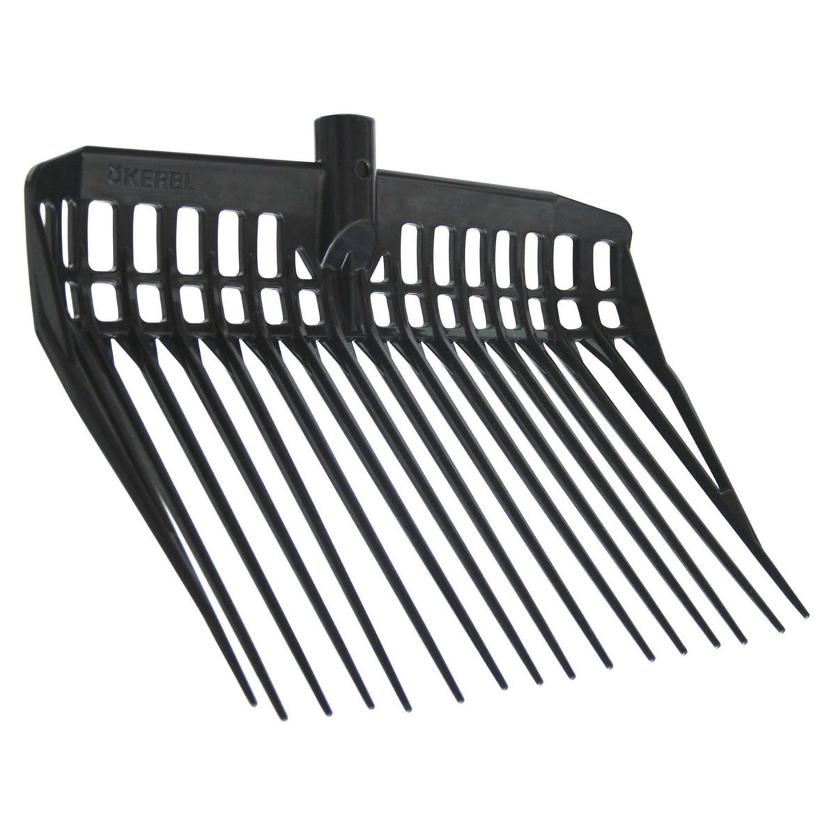 Kerbl Horca de Estiércol Ecofork Negro