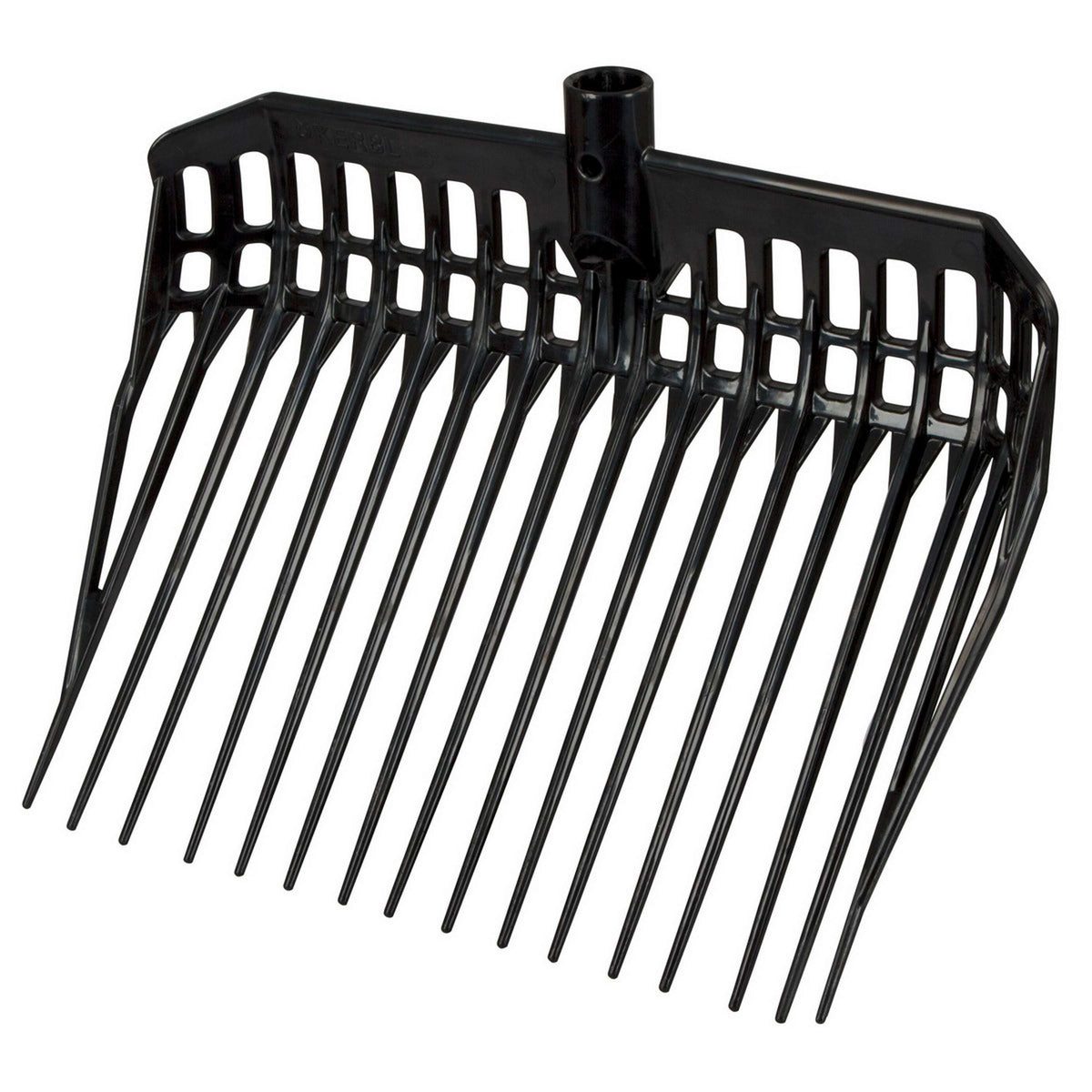 Kerbl Horca de Estiércol Ecofork Negro