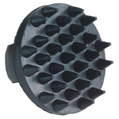 Kerbl Massage Cepillo Caucho Negro