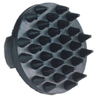 Kerbl Massage Cepillo Caucho Negro