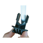 Ako Aislador de Tornillo Cordón de Alambre 10 Piezas Negro Rojo