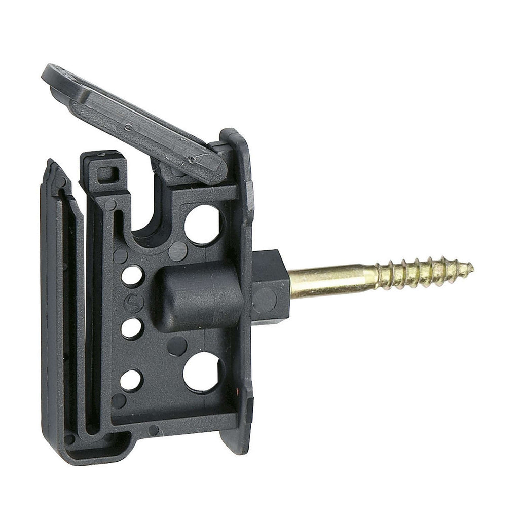 Clip Insulator Maxi Tape/Rope 6mm con Tornillo 30 Unidades