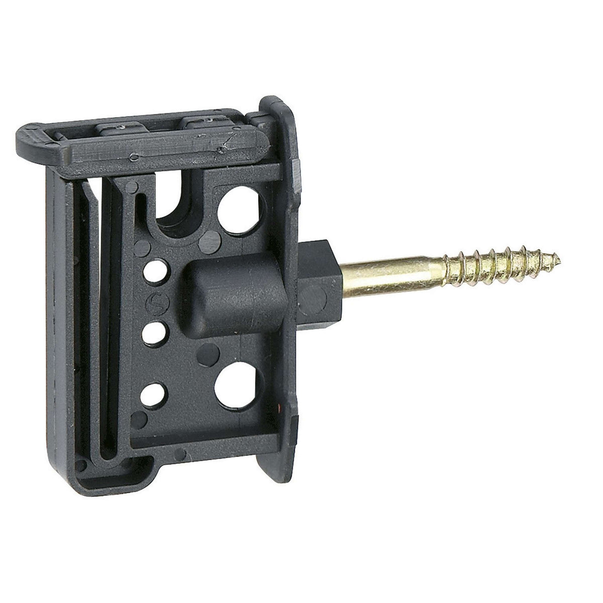 Clip Insulator Maxi Tape/Rope 6mm con Tornillo 30 Unidades