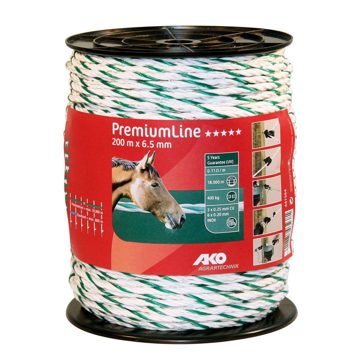 Ako Cuerda Premiumline Blanco/Verde