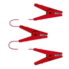 Ako Pinza Cocodrilo 3 Piezas Desviado Rojo
