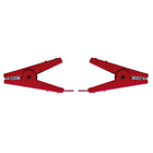 Ako Conector para Cercas con 2 Pinzas de Cocodrilo Rojo