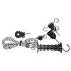 Corral Sistema de Puerta Eco Flexibel Negro/Blanco