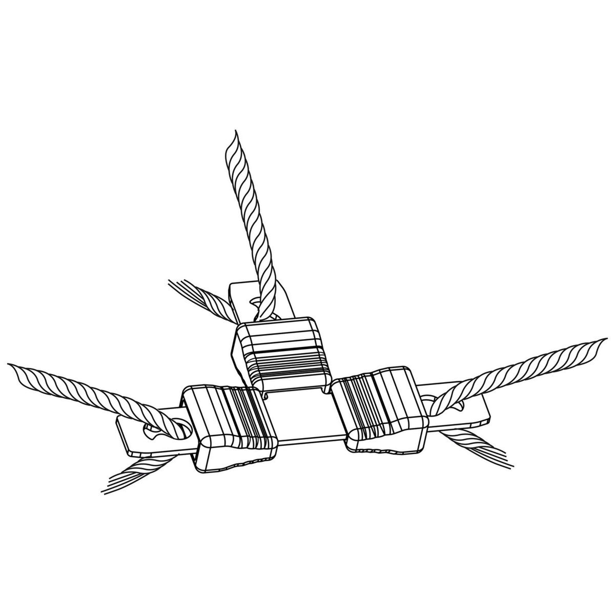 Ako Kit de Reparación Litzclip 8 piezas Galvanizado