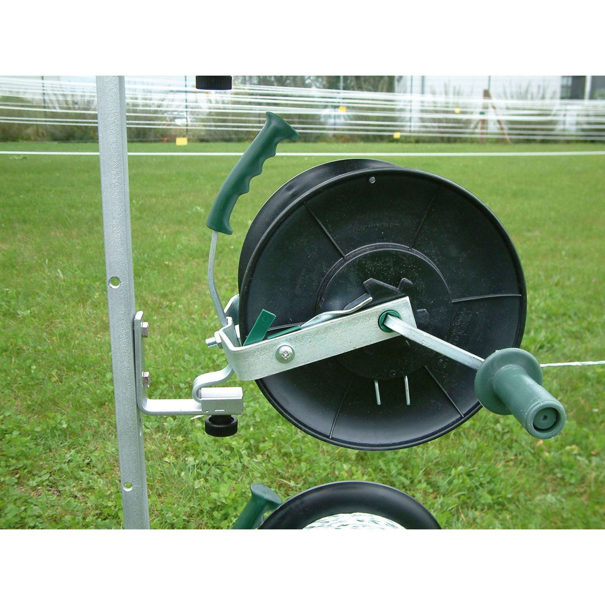 Ako Fijación para carrete en poste múltiple Metal